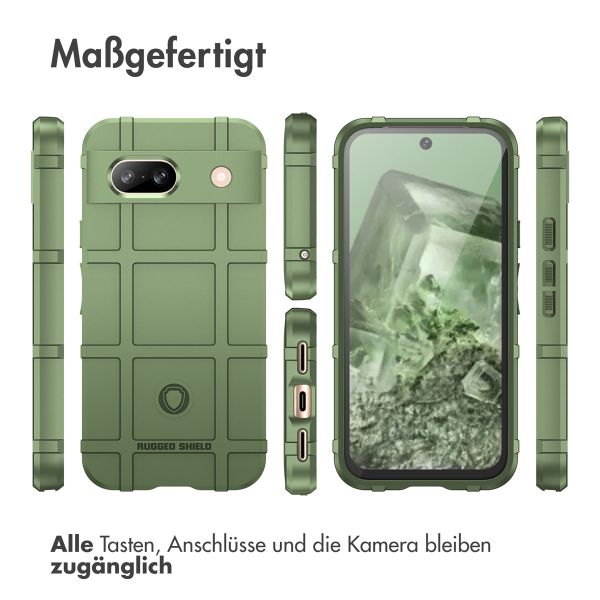 imoshion Rugged Shield Backcover für das Google Pixel 8a - Dunkelgrün