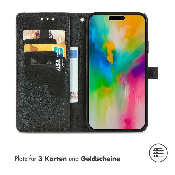 imoshion Mandala Klapphülle Apple iPhone 17 - Schwarz