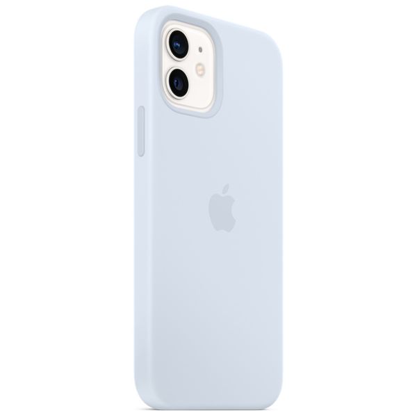 Apple Silikon-Case MagSafe für das Apple iPhone 12 (Pro) - Cloud Blue