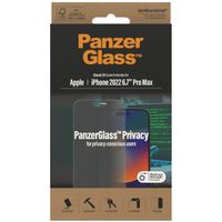 PanzerGlass Privacy Case Friendly Anti-Bacterial Displayschutzfolie für das Apple iPhone 14 Pro Max