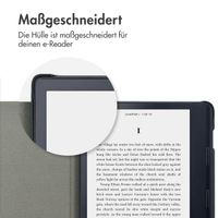 imoshion Canvas Sleepcover Klapphülle mit Stand für das Kobo Sage / Tolino Epos 3 - Peach