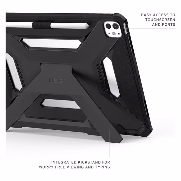 UAG Scout Klapphülle Apple iPad Pro 13 (2025) M5 / (2024) M4 - Black