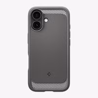 Spigen Rugged Armor Backcover MagSafe Apple iPhone 17 - Grey