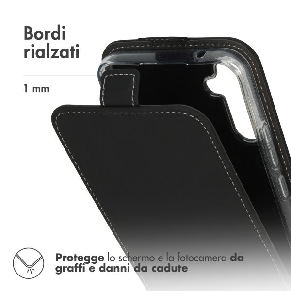 Accezz Flip Case Samsung Galaxy A34 (5G) - Schwarz