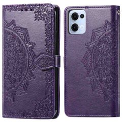 imoshion Mandala Klapphülle Oppo Reno 13 - Violett