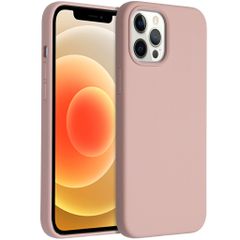 Accezz Liquid Silikoncase für das iPhone 12 Pro Max - Rosa