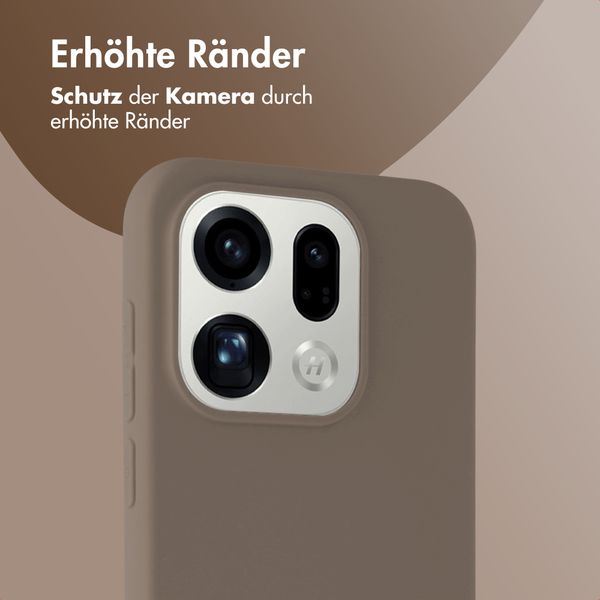 imoshion TPU Color Cover Oppo Find X9 - Braun