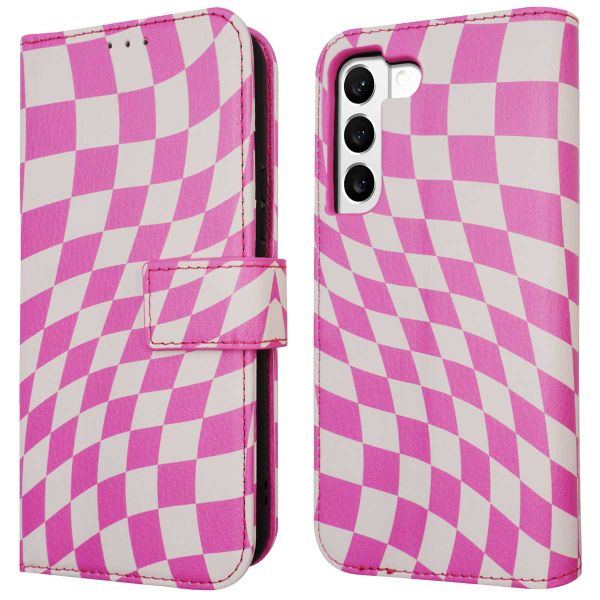 imoshion ﻿Design Klapphülle für das Samsung Galaxy S22 - Retro Pink