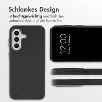 Accezz MagSafe Leather Backcover Samsung Galaxy A57 (5G) - Onyx Black