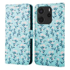 imoshion Design Klapphülle Xiaomi Redmi Note 14 (4G) - Blue Flowers