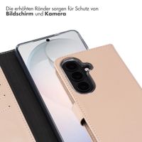 Selencia Echtleder Klapphülle Samsung Galaxy S26 - Dusty Pink