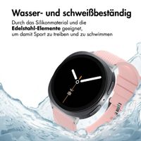 imoshion Flexibles Silikonarmband für Samsung Galaxy Watch 9 (40/44mm) / Watch 8 (40/44mm) / Classic (46mm) - Rosa