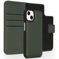 Accezz Premium Leather 2 in 1 Wallet Bookcase Apple iPhone 13 Mini - Grün
