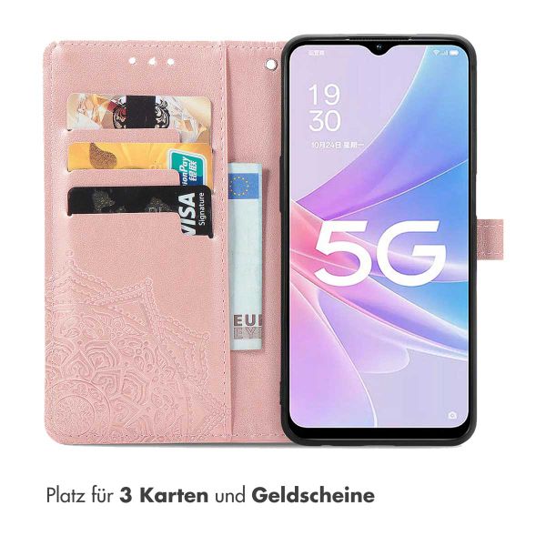 imoshion Mandala Klapphülle Oppo A78 (4G) - Rosé gold