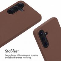 imoshion SilikonHülle mit Band Samsung Galaxy A57 (5G) - Braun