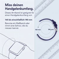 Apple Alpine Loop Armband für  Apple Watch | 44/45/46/49 mm - Größe M - Starlight