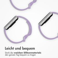 imoshion Silikonband⁺ für die Apple Watch Series 1 bis 9 / SE (38/40/41 mm) | Series 10 (42 mm) - Lila - Größe S/M