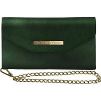 iDeal of Sweden Mayfair Clutch Velvet Grün für das iPhone Xs / X