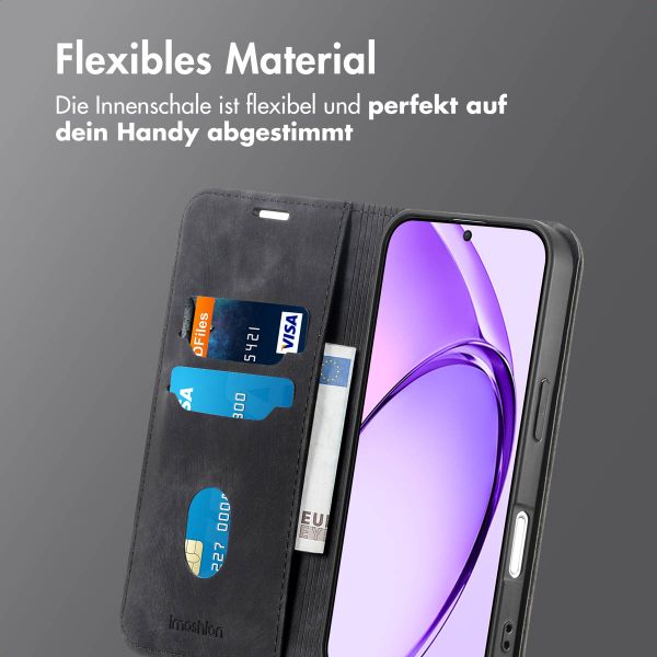 imoshion Slim Klapphülle Oppo A5 5G (2025) - Schwarz