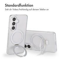 Accezz Ring Stand Backcover mit MagSafe Samsung Galaxy S26 - Transparent