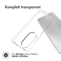 Accezz TPU Clear Cover für das Oppo Reno 10 / 10 Pro - Transparent 