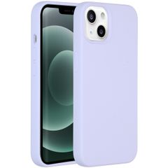 Accezz Liquid Silikoncase iPhone 13 Mini - Lila