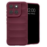 imoshion EasyGrip Backcover Motorola Moto G77 - Aubergine