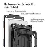 Accezz ﻿Robustes Back Cover mit Schultergurt für das iPad Air 3 (2019) / Pro 10.5 (2017) - Schwarz