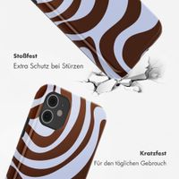 Selencia Vivid Back Cover Apple iPhone 11 - Dream Swirl Chocolate