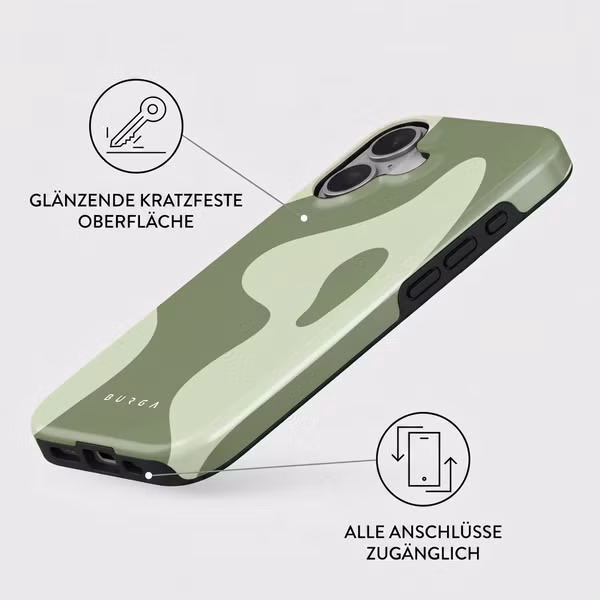 Burga Tough Back Cover MagSafe Apple iPhone 16 - No Rush