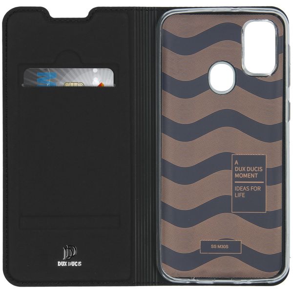 Dux Ducis Slim TPU Klapphülle Schwarz für das Samsung Galaxy M30s / M21