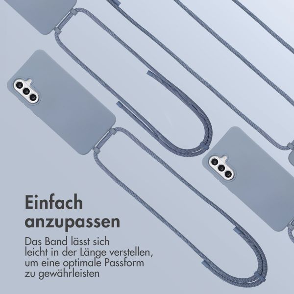 imoshion Color Backcover mit abtrennbarem Band für das Samsung Galaxy A36 / A56 - Ash Blue