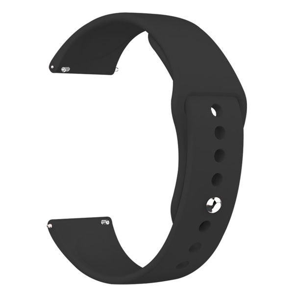 imoshion Silikonband für die Amazfit GTS / BIP - Schwarz