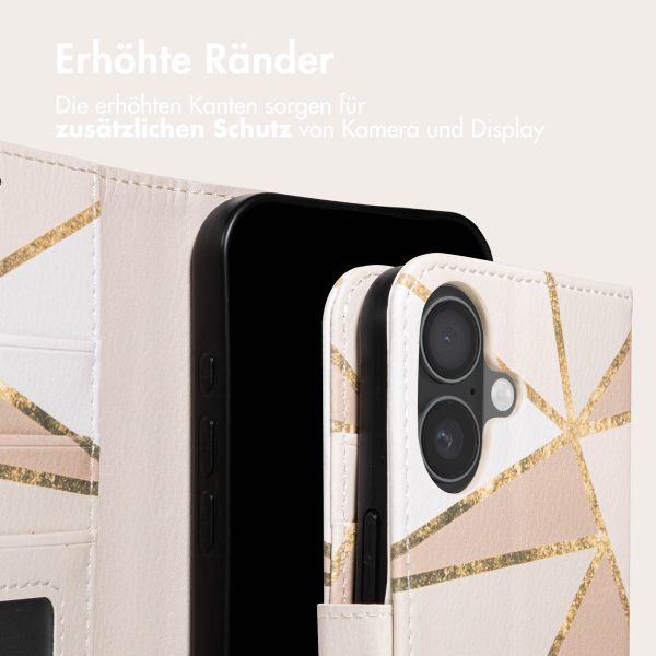 imoshion Design Klapphülle Apple iPhone 17 - Beige Graphic