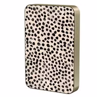 Burga Magnetische Powerbank 5.000 mAh - Geeignet für MagSafe und Qi2 - Mandel-Latte / Gold