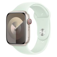 Apple Sport Armband für das  Apple Watch Series 1 t/m 11 / SE / Ultra (44/45/46/49 mm) - Größe S/M - Soft Mint