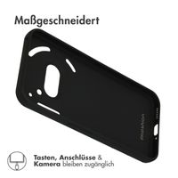 imoshion Color TPU Hülle für das  Nothing Phone (2a) / 2(a) Plus - Schwarz