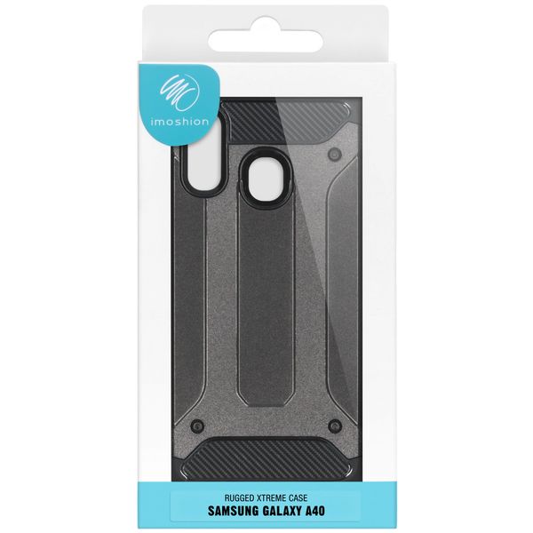 imoshion Rugged Xtreme Case Schwarz für Samsung Galaxy A40