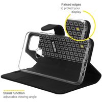 Accezz Wallet TPU Klapphülle Oppo A15 - Schwarz