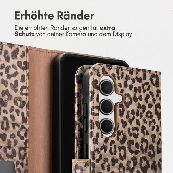 imoshion Design Klapphülle Samsung Galaxy A36 - Leopard Mood