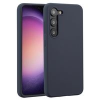 Accezz Liquid Silikoncase Samsung Galaxy S23 - Dunkelblau