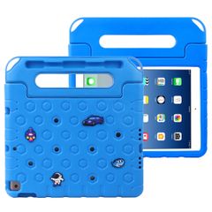 imoshion Kindersichere Schutzhülle mit abnehmbaren Ansteckern Apple iPad 9 (2021) 10.2 Zoll / iPad 8 (2020) 10.2 Zoll / iPad 7 (2019) 10.2 Zoll - Blau