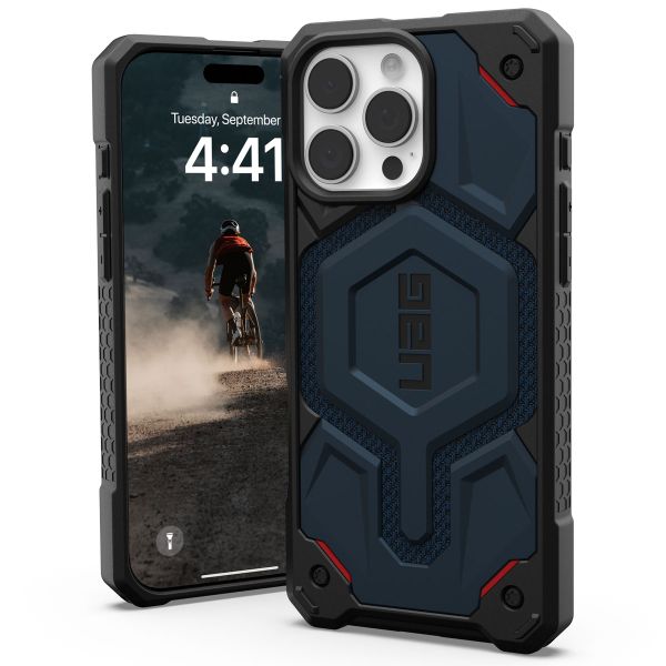 UAG Monarch Pro Backcover für das iPhone 16 Pro Max - Kevlar Mallard