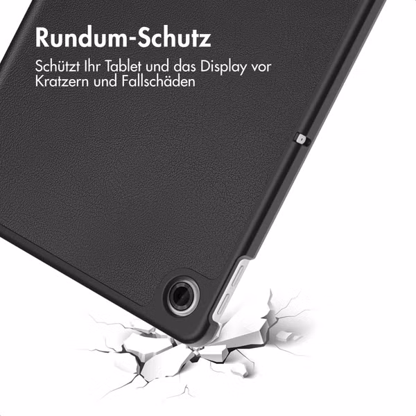 imoshion Trifold Klapphülle Lenovo Tab (2025) - Schwarz