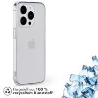 Accezz 100% recyceltes TPU Clear Cover für das iPhone 14 Pro  - Transparent