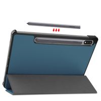 imoshion Trifold Klapphülle Samsung Galaxy Tab S8 / S7 - Dunkelgrün