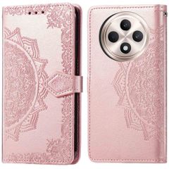 imoshion Mandala Klapphülle für das Oppo Reno 12F 5G - Rose Gold