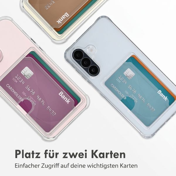 imoshion Soft Case Back Cover mit Kartenhalter Samsung Galaxy A27 (5G) - Transparent