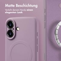 imoshion Color Back Cover mit MagSafe Apple iPhone 16 - Violett