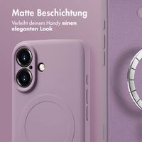 imoshion Color Back Cover mit MagSafe für das iPhone 16 - Violett